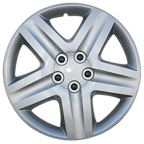 17 Aftermarket Hubcap Silver Finish Wheel Covers