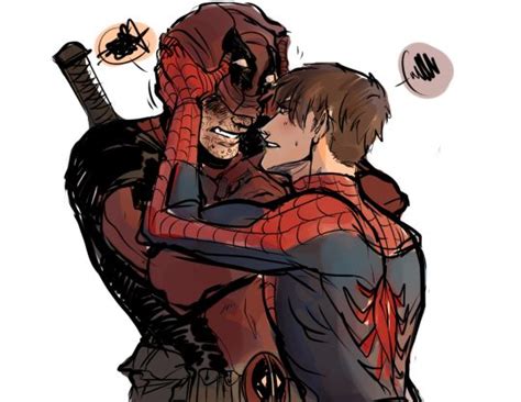 Pin By Icia On Spideypool Deadpool And Spiderman Deadpool X