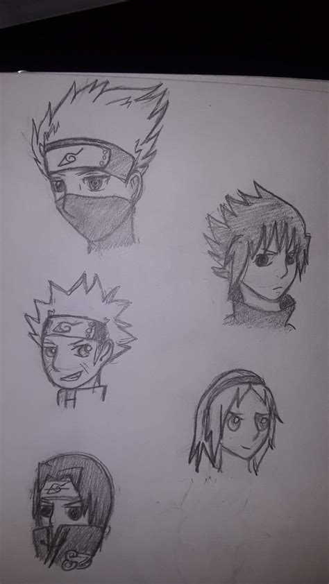 Some naruto sketches! | Naruto Amino