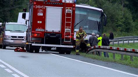 Witowice Górne Zderzenie z autobusem Nie żyją dwie osoby ciężko