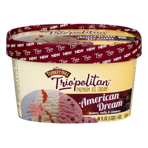 Turkey Hill Triopolitan American Dream Ice Cream 48 Fl Oz Instacart