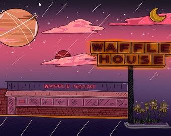 Waffle House Art - Etsy