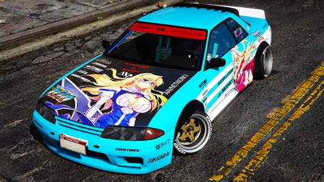 Satellizer Nissan Skyline R Rocket Bunny Itasha Gta Mods