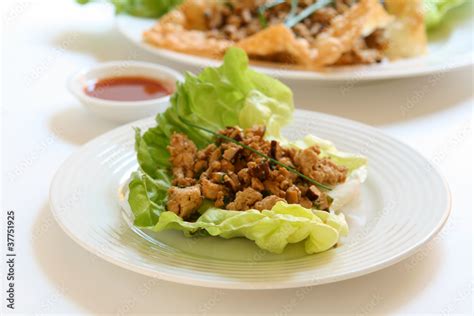 Lettuce Wraps Stock Photo | Adobe Stock