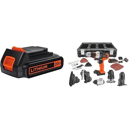 Amazon BLACK DECKER 20V MAX MATRIX Cordless Drill Combo Kit With