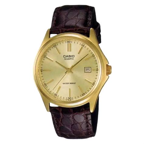 Jual Casio Jam Tangan Pria Casio General Mtp Q Adf Men Gold Dial