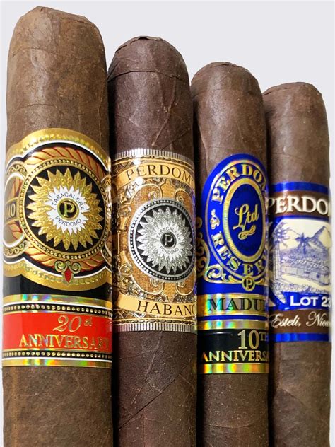 Perdomo Maduro 4 Pack Variety Sampler Cigars Daily