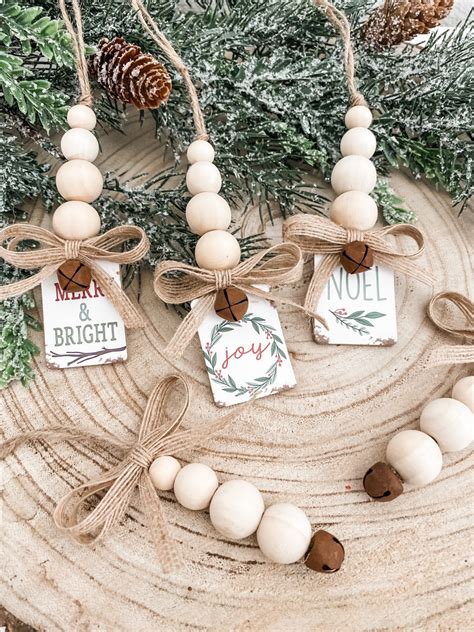 Rustic Christmas Tree Ornament Farmhouse Christmas Farmhouse Ornament