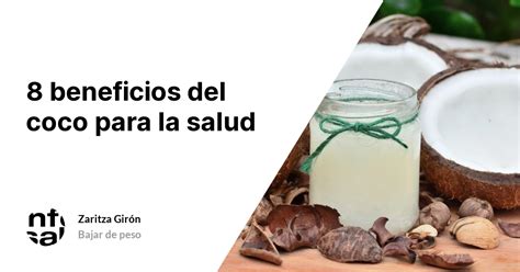 8 Beneficios Del Coco Para La Salud TuInfoSalud