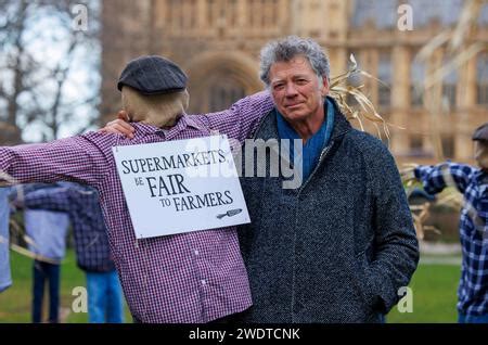 London Uk Jan Dozens Of Scarecrows Are Protesting Outside