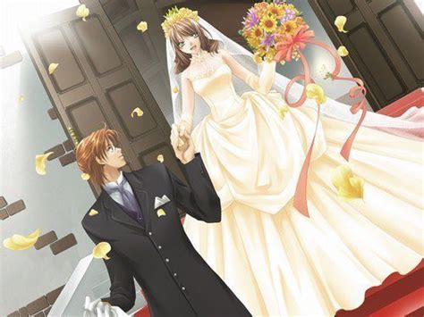 post an anime wearing a wedding dress - Anime Answers - Fanpop