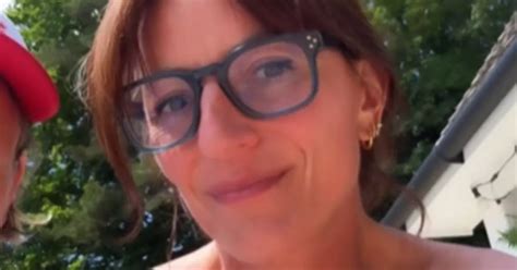 Davina McCall Looks Topless As She Flaunts Washboard Abs In Teeny Bikini Daily Star
