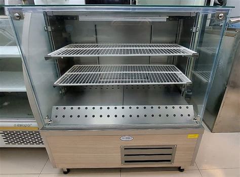 Vitrine Refrigerada Retilínea Ar Forçado 1 00 Linha Formic A G Rebelo