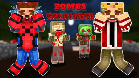 MİNECRAFT KÖYE ZOMBİLER SALDIRDI Minecraft Rüzgar ve Arda McAkademi