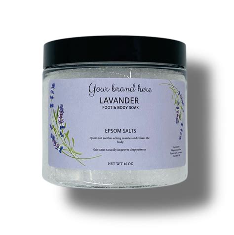 Wholesale Lavender Bath Salts – Elevate Self-Care with Sbodi