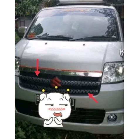 Jual List Grill Depan Mobil Suzuki Apv Arena Original Hrg Satu Set