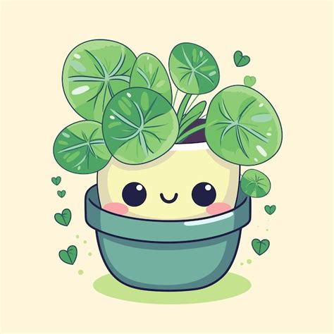 Premium Vector Cartoon Cactus In Pot