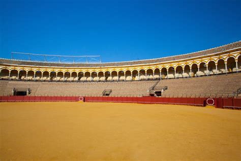 Bullfight Arena Plaza De Toros At Sevilla Spain Editorial Stock Photo