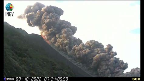 Vulkanausbruch in Italien im Video Stromboli sorgt für spektakuläres