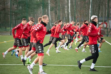 Pierwszy Trening Widzewa W Roku Zdj Cia Wideo Radio D