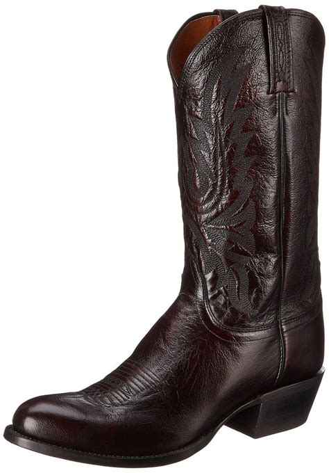 Lucchese Classics Mens Carson Bc Lonestar Calf Cowboy Riding Boot