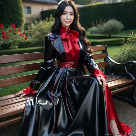 Langerie Dress Cloak Cape Satin Leather Pvc Latex Dress【2024】 ラテックス