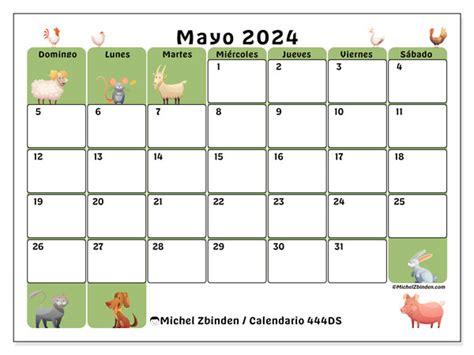 Calendario Mayo Campa A Ds Michel Zbinden Pa