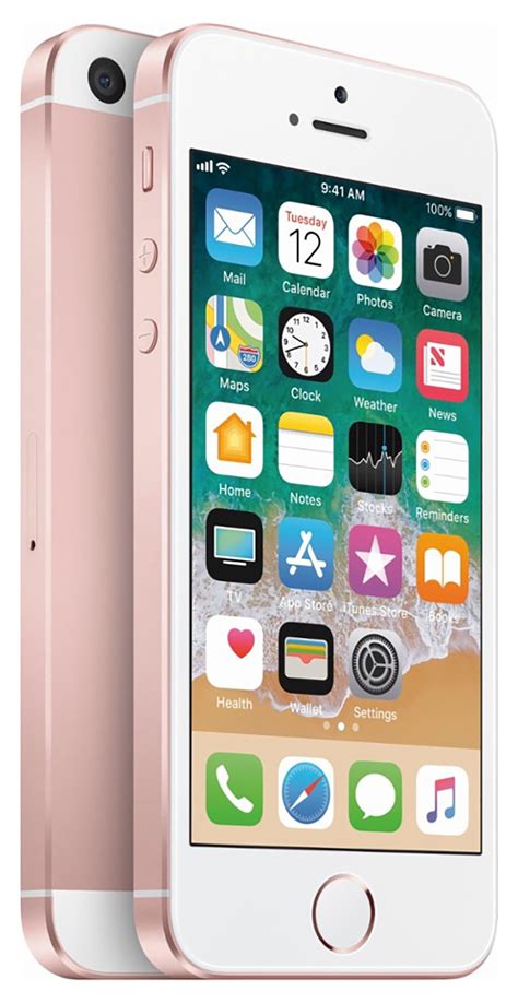 Restored Apple Iphone Se Rose Gold Gsm Unlocked Gb Refurbished