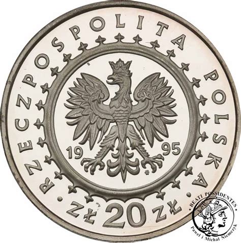 Polska III RP 20 złotych 1995 Łazienki st L archiwum niemczyk pl