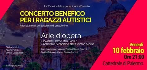 Concerto benefico per autistici in Cattedrale l incasso finanzierà l