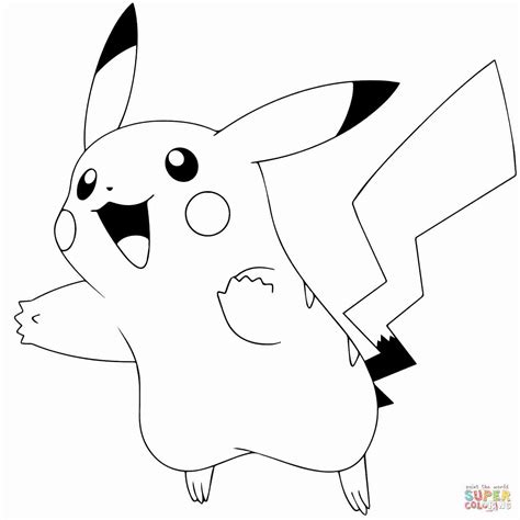 Printable Pikachu Coloring Page Printable Word Searches