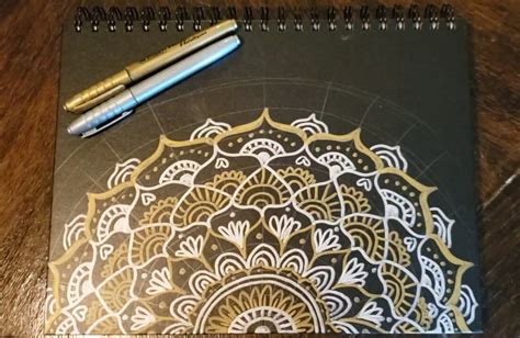 Mandala Sketchbook Drawing Video Julie Erin Designs