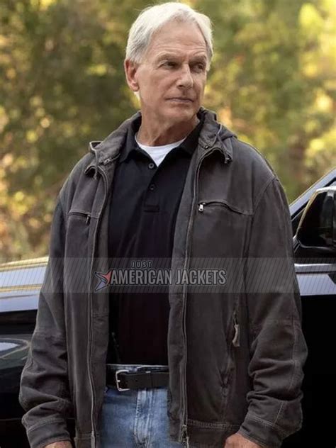 NCIS S19 Leroy Jethro Gibbs Hooded Jacket - Just American Jackets