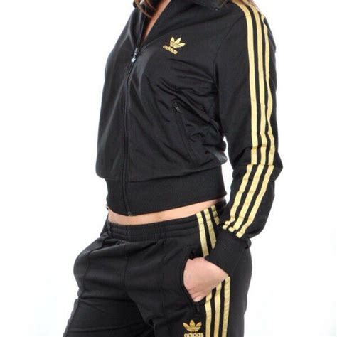 Adidas Tracksuit Black And Gold Adidas Tracksuit Women Adidas Shorts Women Jogging Suit