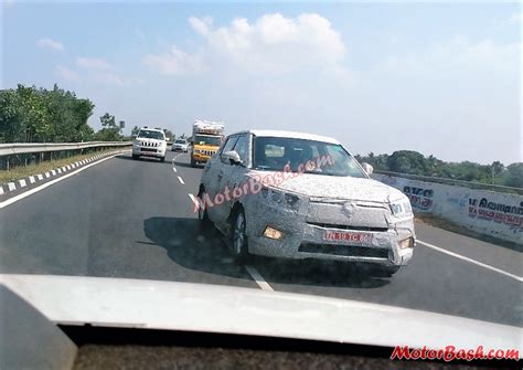 Mahindra Ssangyong Tivoli Launch in India: Latest Spy Pics & Details