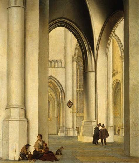 Interior Of St Bavo In Haarlem Pieter Jansz Saenredam Stiftung