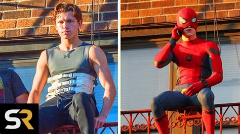 Spider Man No Way Home How Tom Holland Trains For His Own Stunts Youtube