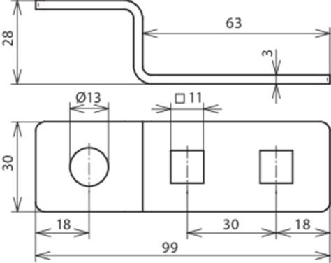 Dehn Endstueck 390479 Z Form Elektromax24