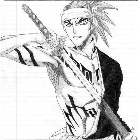 Renji Abarai By Erinehmazing On Deviantart