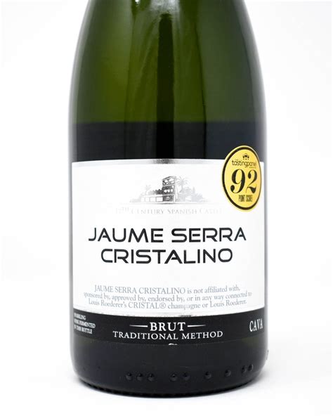 Jaume Serra Cristalino Cava Brut Spain Princeville Wine Market