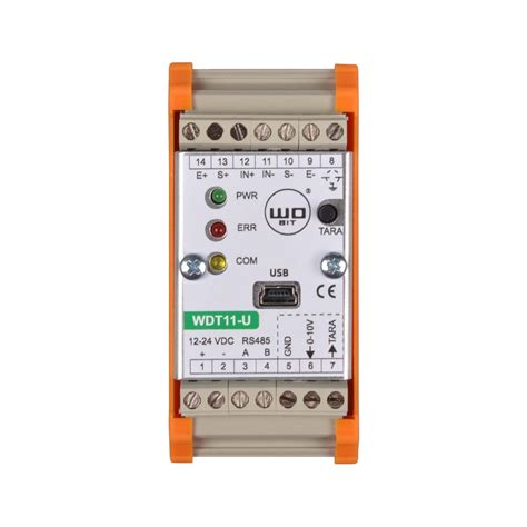 Wobit • Signal Conditioner For Strain Gauge 0 10v Output Rs485 Interface • Memidos