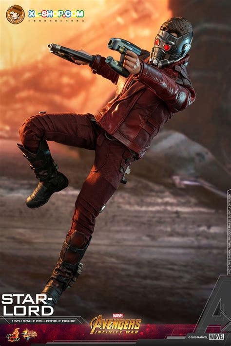 Hot Toys MMS539 Avengers Infinity War 1 6th Scale Star Lord Collectible Figure