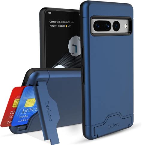 Amazon Teelevo Wallet Case For Google Pixel 7 Pro Dual Layer Case