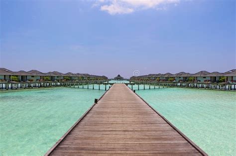 Water Bungalow on Sun Island Maldives Stock Image - Image of ...