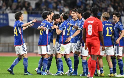 サッカー日本代表 前半2分に田中碧のゴールでいきなり先制！カナダ戦サッカーデイリースポーツ Online