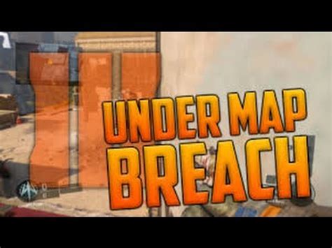 BO3 GLITCHES Under The Map BREACH BEST HIDING SPOT YouTube