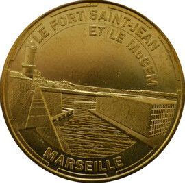 Tourist Token Monnaie De Paris Marseille Le Fort Saint Jean Et Le