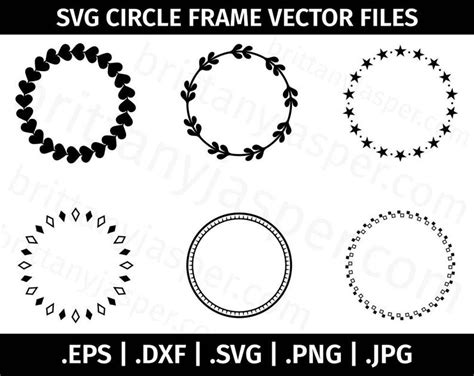 Border Svg Files Svg File For Cricut