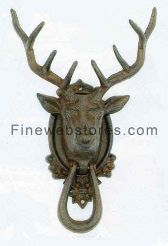 Cast Iron Deer Door Knocker