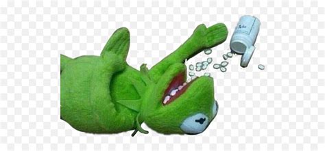 Kermit Kermitthefrog Meme Depression Depressed Kermit Meme Png Kermit